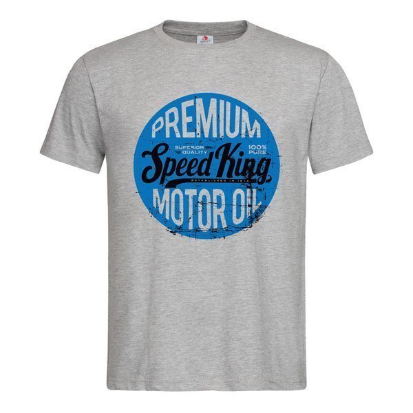T-Shirt Stampata Premium Speed King