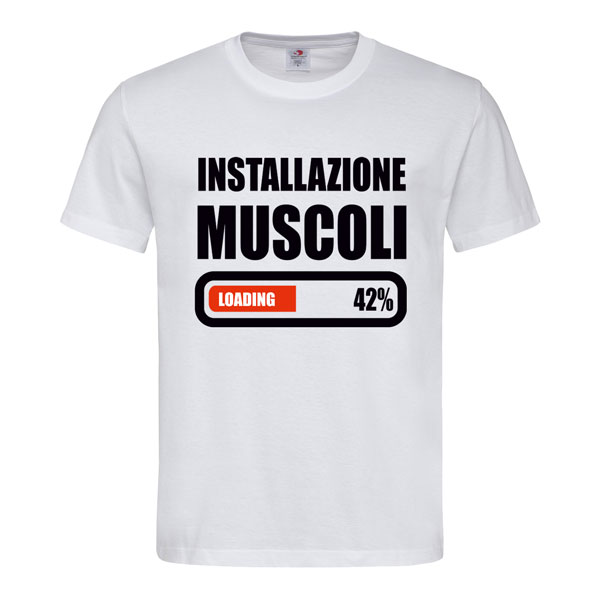 T-Shirt Unisex Installazione Muscoli