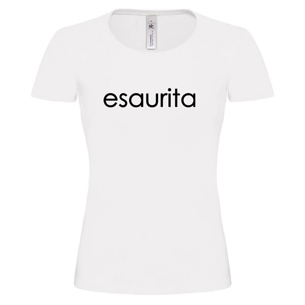 T-Shirt Donna &quot;Esaurita&quot;