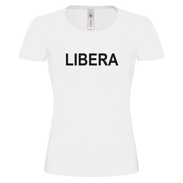 T-Shirt Donna &quot;Libera&quot;