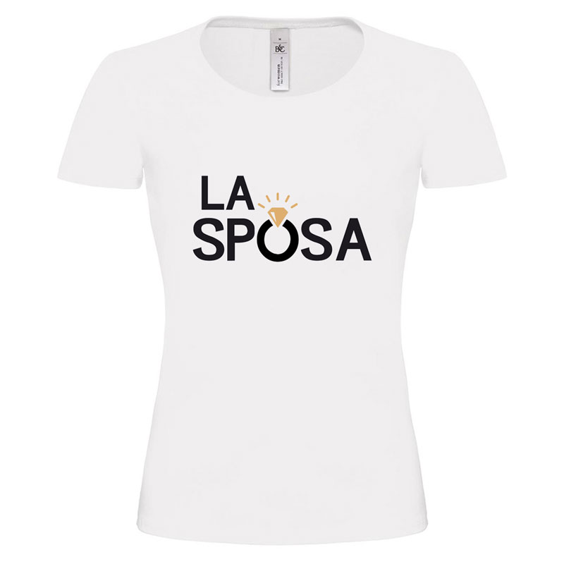 T-Shirt Donna Addio al Nubilato &quot;La Sposa&quot;