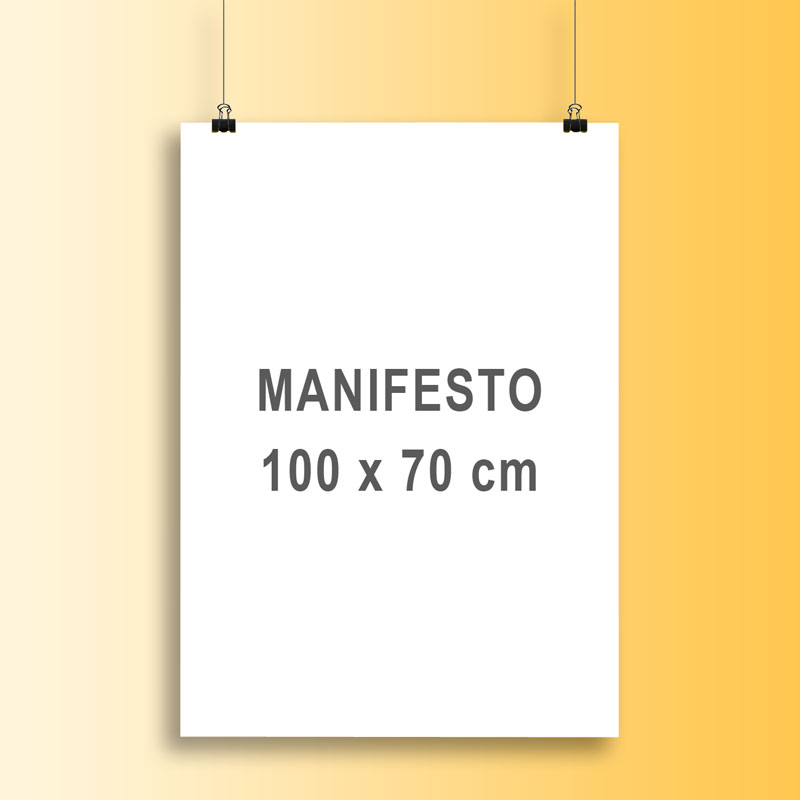 Manifesto 100 x 70 cm